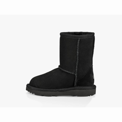 Botas UGG Classic II Criança Pretas | PT-QDVPS